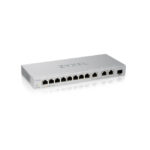 Zyxel XGS1250-12 Gestionado 10G Ethernet en color gris con 12 puertos y SKU XGS1250-12-ZZ0101F
