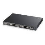 Zyxel XGS2210-52 Switch Gestión L2, 52 puertos Gigabit Ethernet (10/100/1000), 1U, color negro, SKU XGS2210-52-EU0101F