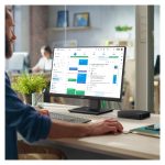 Acer Chromebox Mini CXM1 IN4832 con procesador Intel Celeron N4500, 8 GB de RAM LPDDR4-SDRAM, 32 GB de almacenamiento eMMC, sistema operativo ChromeOS en negro. SKU: DT.Z46EH.001