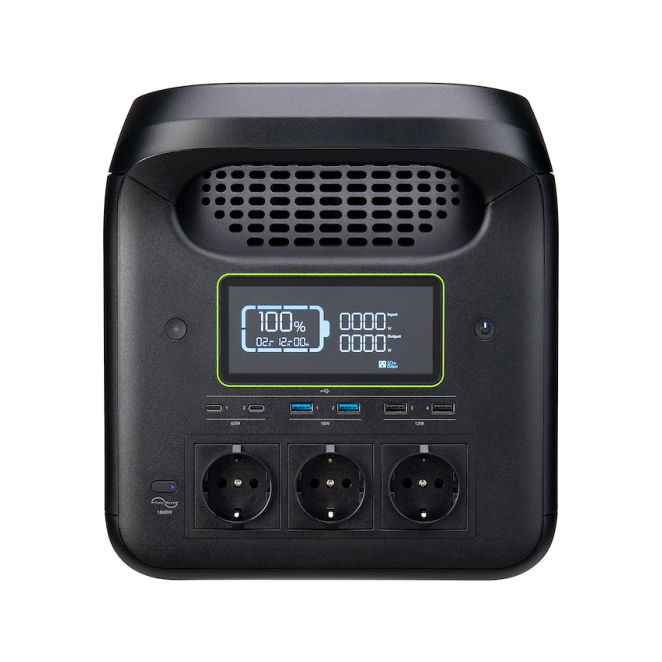 Acer estación de energía portátil LiFePo4 22 kg Estación de energía portátil Acer con batería de Fosfato de hierro-litio (LiFePo4), peso de 22 kg, SKU GP.ADT11.02E