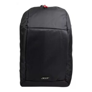 Imagen de la mochila gaming Acer Nitro para portátiles de 15.6 pulgadas, en colores negro y rojo, SKU GP.BAG11.02E