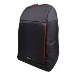 Imagen de la mochila gaming Acer Nitro para portátiles de 15.6 pulgadas, en colores negro y rojo, SKU GP.BAG11.02E