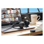 Auriculares alámbricos Acer modelo GP.HDS11.01N, tipo diadema, ideales para llamadas y música. Color negro.