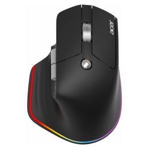 Acer Easy Fit Mouse, ratón inalámbrico para mano derecha, RF Wireless + Bluetooth, 4000 DPI, SKU HP.EXPBG.021