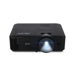 Proyector Acer Essential X119H con 4800 lúmenes ANSI, tecnología DLP, resolución SVGA 800x600, capacidad 3D, color negro. SKU: MR.JTG11.00P