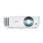 Proyector blanco Acer modelo P1157i con 4500 lúmenes ANSI, tecnología DLP, resolución SVGA 800x600 y capacidad 3D. SKU MR.JUQ11.001