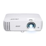 Proyector Acer Basic P1557Ki de alcance estándar, 4500 lúmenes ANSI, resolución 1080p (1920x1080), tecnología DLP 3D, color blanco, SKU MR.JV511.001