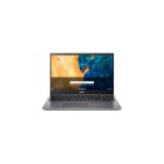 Vista de frente del Acer Chromebook CB515-1W-54XC con pantalla de 15.6 pulgadas Full HD, procesador Intel Core i5-1135G7, 8GB de RAM LPDDR4x, 128GB SSD y Wi-Fi 6, SKU: NX.AYGEB.001
