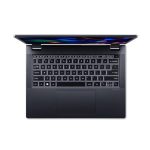 Vista frontal del portátil Acer TravelMate P4 TMP414-53-TCO-74ZQ con procesador Intel Core i7-1355U, 16 GB de RAM DDR4 y 512 GB SSD, SKU NX.B1UEB.009