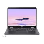 Acer Chromebook Enterprise Spin 714 CPE794-1N-TCO-56TE con Intel Core Ultra 5, pantalla táctil de 14 pulgadas, 16 GB de RAM, 512 GB SSD, Wi-Fi 6 y ChromeOS en color gris. SKU: NX.J31EB.001