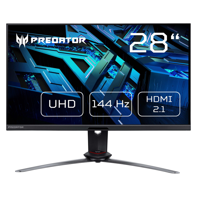 Acer Predator XB283K monitor 4K Ultra HD de 28 pulgadas Monitor Acer Predator XB283K 4K Ultra HD de 28 pulgadas, resolución 3840 x 2160 píxeles, SKU UM.PX3EE.V01