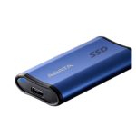 Imagen del disco duro externo ADATA SE880 de 2 TB con conectividad USB Tipo C 3.2 Gen 2 en color azul. SKU: AELI-SE880-2TCBU.