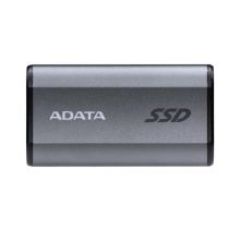 Disco duro externo ADATA Elite SE880 de 4 TB con conexión USB Tipo C y USB 3.2 Gen 2x2, en color gris. SKU AELI-SE880-4TCGY.
