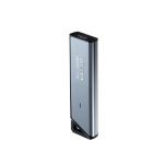 ADATA UE800 unidad flash con 1TB de capacidad, USB Tipo C 3.2 Gen 2 en color plata, SKU AELI-UE800-1T-CSG