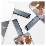 Unidad flash USB ADATA AELI-UE800-2T-CSG con capacidad de 2 TB, puerto USB Tipo C 3.2 Gen 2 y color plata. SKU: AELI-UE800-2T-CSG