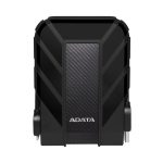 Imagen del disco duro externo ADATA HD710 Pro de 2 TB con USB 3.2 Gen 1 en color negro, ideal para almacenamiento masivo. SKU: AHD710P-2TU31-CBK