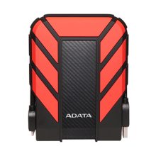 Disco duro externo ADATA HD710 Pro 2 TB con interfaz Micro-USB B 3.2 Gen 1, color negro y rojo. SKU: AHD710P-2TU31-CRD.