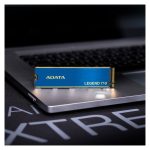 Disco duro ADATA LEGEND 710 con capacidad de 2 TB, interfaz M.2 PCI Express 3.0 y tecnología NVMe 3D NAND. SKU: ALEG-710-2TCS