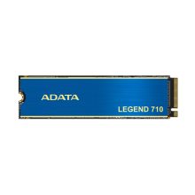 Disco duro ADATA LEGEND 710 con capacidad de 2 TB, interfaz M.2 PCI Express 3.0 y tecnología NVMe 3D NAND. SKU: ALEG-710-2TCS