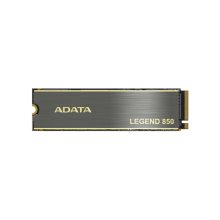 Unidad de estado sólido ADATA LEGEND 850 ALEG-850-1TCS con 1 TB de almacenamiento, interfaz M.2 PCI Express 4.0 y tecnología 3D NAND.
