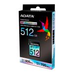 ADATA Premier Extreme tarjeta SDXC de 512 GB con UHS-I y Clase 10, SKU ASD512GEX3L1-C
