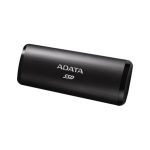 Disco duro externo ADATA SE760 de 2 TB con conexión USB Tipo C 3.2 Gen 2 en color negro. SKU ASE760-2TU32G2-CBK