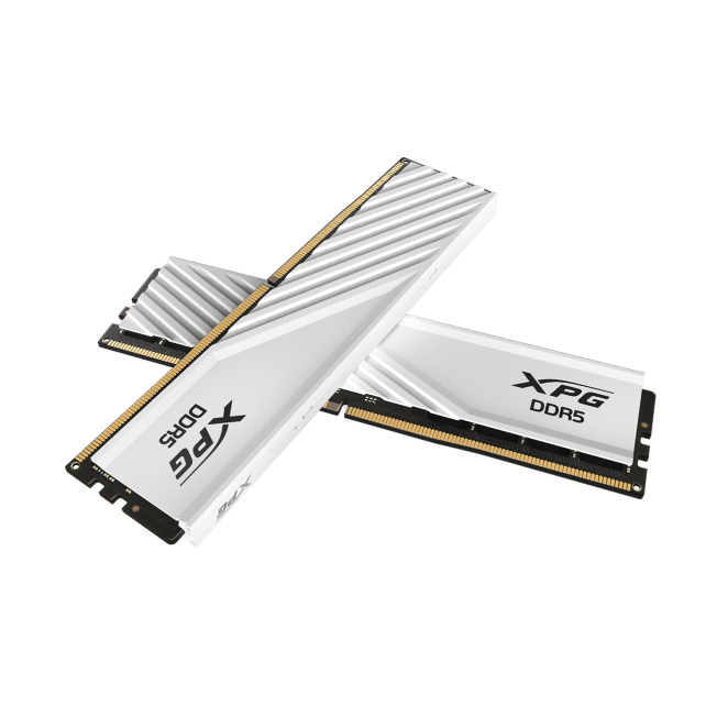 XPG Lancer Blade Memoria RAM DDR5 ECC 32GB XPG Lancer Blade módulo de memoria RAM de 32 GB, configurado en 2 x 16 GB DDR5 con ECC, SKU AX5U6400C3216G-DTLABRWH