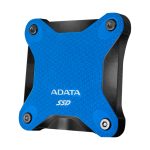 Disco duro externo ADATA SD620 con 1 TB de capacidad, conexión Micro-USB B 3.2 Gen 2, color azul, SKU SD620-1TCBL