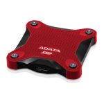 Disco duro externo ADATA SD620 1 TB con conexión Micro-USB B 3.2 Gen 2 en color rojo, SKU SD620-1TCRD