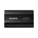 ADATA SD810 Disco Duro Externo de 1TB con USB Tipo C y USB 3.2 Gen 2x2 en color negro. SKU: SD810-1000G-CBK