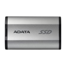 Imagen del disco duro externo ADATA SD810 con 4 TB de capacidad, USB Tipo C y tecnología USB 3.2 Gen 2x2. SKU: SD810-4000G-CSG.