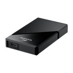 El disco duro externo ADATA SE920 con tecnología Thunderbolt, capacidad de 2 TB, compatibilidad USB Tipo C 3.2 Gen 2 (3.1 Gen 2), en color negro. SKU SE920-2TCBK.