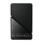 El disco duro externo ADATA SE920 con tecnología Thunderbolt, capacidad de 2 TB, compatibilidad USB Tipo C 3.2 Gen 2 (3.1 Gen 2), en color negro. SKU SE920-2TCBK.