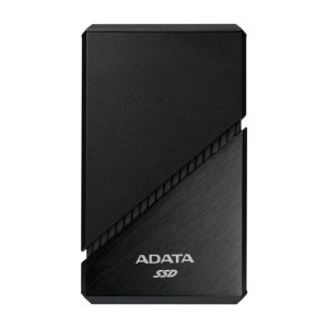 El disco duro externo ADATA SE920 con tecnología Thunderbolt, capacidad de 2 TB, compatibilidad USB Tipo C 3.2 Gen 2 (3.1 Gen 2), en color negro. SKU SE920-2TCBK.