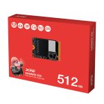 XPG unidad de estado sólido de 512 GB con interfaz M.2 PCIe 4.0 y tecnología NVMe 3D NAND. SKU SGAMMIXS55-512G-C