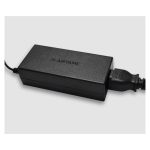 Adaptador e inversor de corriente para interiores Airtame en color negro, modelo AT-CD1-PSU-EU