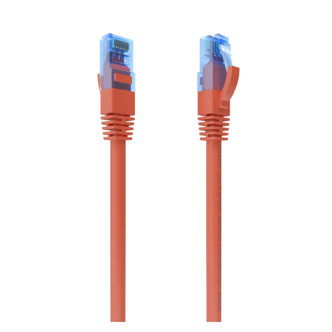 Aisens A135 0790 AISENS Cable de Red Latiguillo RJ45 Cat.6 UTP AWG26 CCA Rojo 1.5 m A135-0790