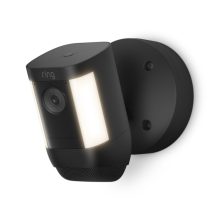 Cámara de seguridad IP Ring Spotlight Cam Pro Wired para exterior, resolución 1920 x 1080 píxeles, montaje en techo o pared. SKU: 8SC1S9-BEU3