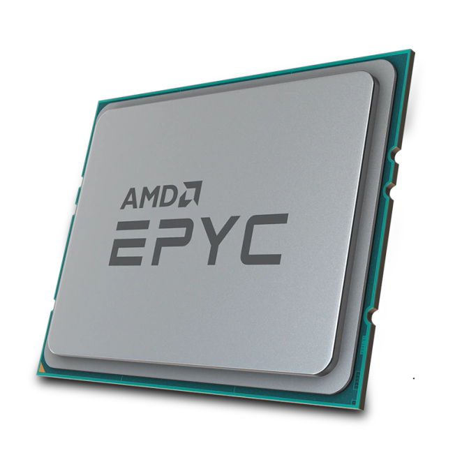 AMD EPYC 7713P Procesador con 2 GHz y 256 MB L3 Cache Imagen del procesador AMD EPYC 7713P con una velocidad de 2 GHz, 256 MB de caché L3 y SKU 100-000000337