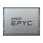 Vista cercana del procesador AMD EPYC 4585PX, que presenta una velocidad de 4,3 GHz, 128 MB de caché L3, en formato bandeja. SKU 100-000001561