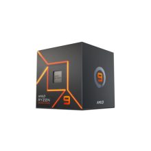 Imagen del procesador AMD Ryzen 9 7900 con velocidad de 3.7 GHz y caché L3 de 64 MB, SKU 100-100000590BOX