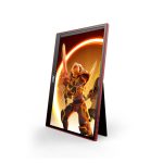 Imagen del monitor portátil AOC 16G3 de 15.6 pulgadas, pantalla TFT 1920 x 1080 pixeles, colores negro y rojo, SKU 16G3