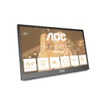 AOC T2 16T3EA pantalla para PC de 39,6 cm (15.6 pulgadas) con resolución 1920 x 1080 Pixeles Full HD en color Negro. SKU: 16T3EA