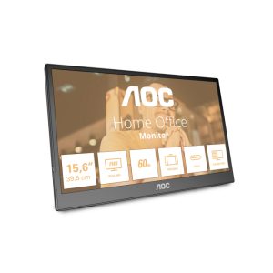 AOC T2 16T3EA pantalla para PC de 39,6 cm (15.6 pulgadas) con resolución 1920 x 1080 Pixeles Full HD en color Negro. SKU: 16T3EA