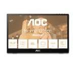 AOC T2 16T3EA pantalla para PC de 39,6 cm (15.6 pulgadas) con resolución 1920 x 1080 Pixeles Full HD en color Negro. SKU: 16T3EA