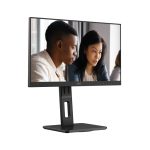 Monitor AOC E2 22E2UMF LED display de 21.5 pulgadas con resolución 1920 x 1080 Pixeles Full HD color negro, modelo 22E2UMF
