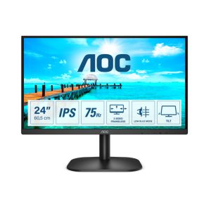 AOC B2 24B2XH/EU LED display 60,5 cm (23.8") 1920 x 1080 Pixeles Full HD en color negro, perfecto para trabajo y entretenimiento