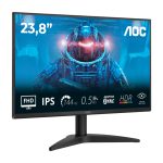 Monitor AOC 24B36X, pantalla de 60,5 cm (23.8 pulgadas), resolución 1920 x 1080 Pixeles Full HD, color negro. SKU 24B36X.