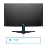 Monitor AOC 24B36X, pantalla de 60,5 cm (23.8 pulgadas), resolución 1920 x 1080 Pixeles Full HD, color negro. SKU 24B36X.