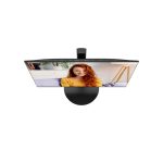 Monitor AOC B3 24B3CF2 con pantalla LED de 23.8 pulgadas y resolución Full HD 1920 x 1080 Pixeles, color negro